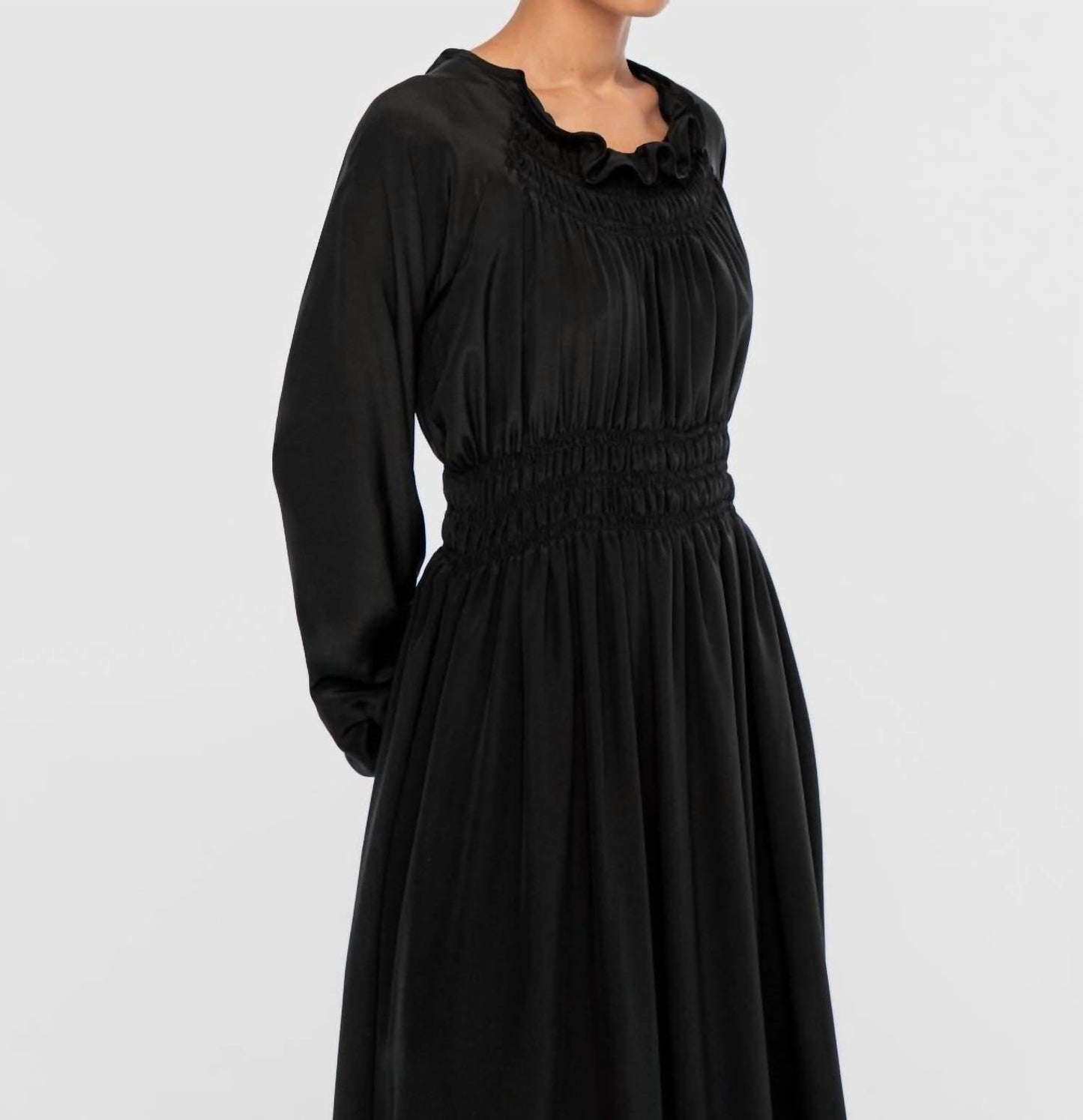 Dāl The Label - Signature Shirred Midi Dress