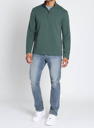Jachs New York - Cotton Modal Blend Quarter Zip Sweater