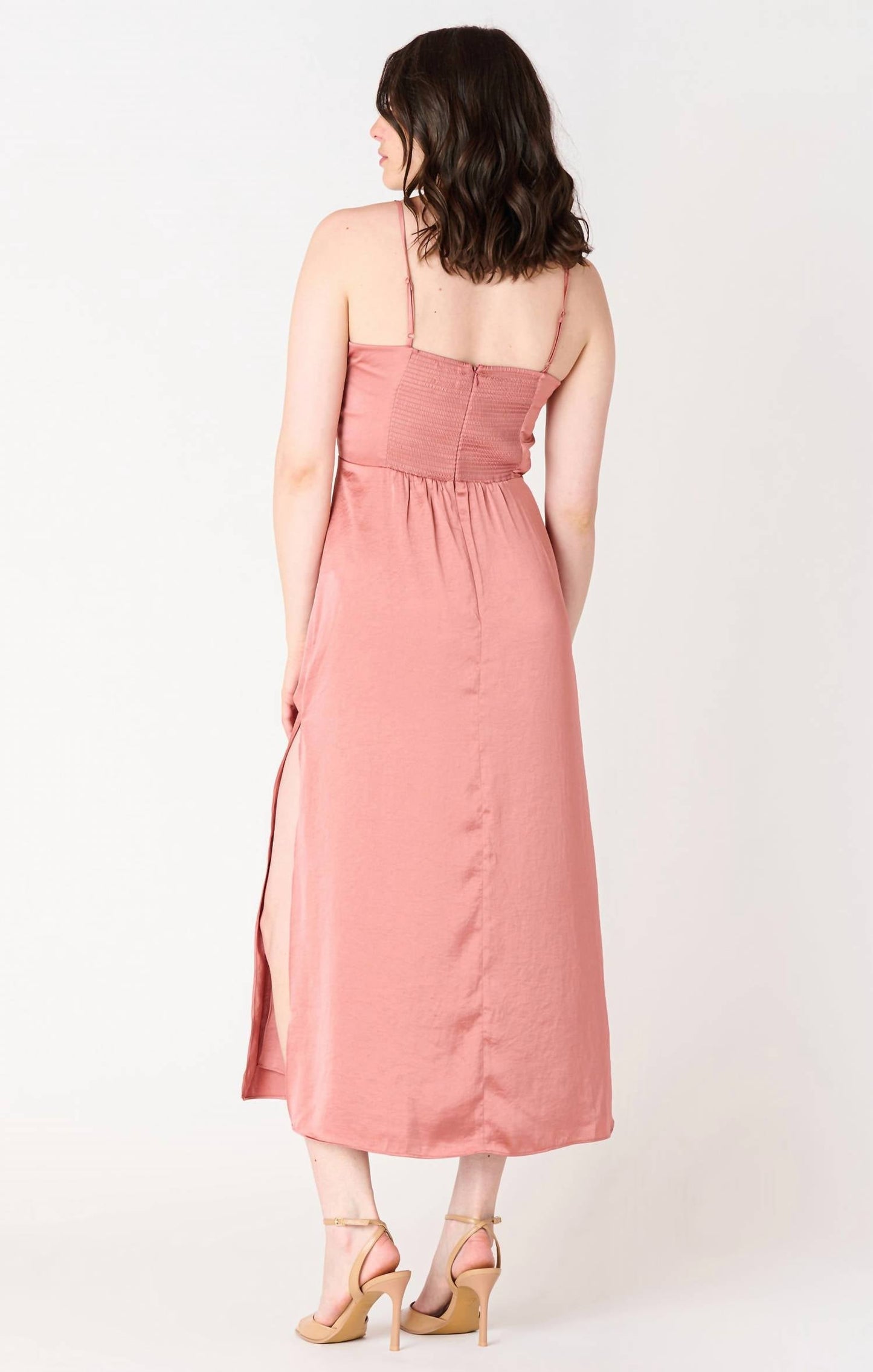 Dex - Square Neck Midi Dress