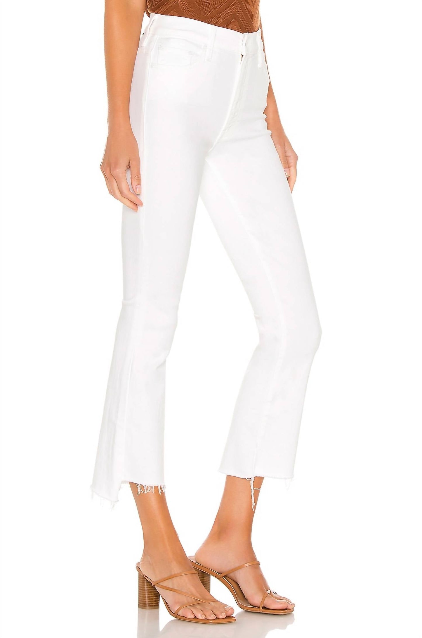 Mother - The Insider Crop Step Fray Jeans