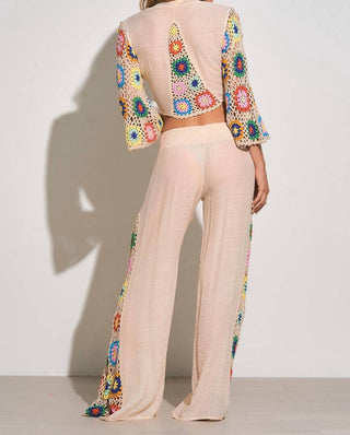 Elan - Samoa Tie Front Top