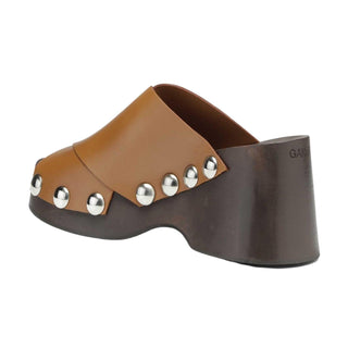 Ganni - WEDGE CLOGS