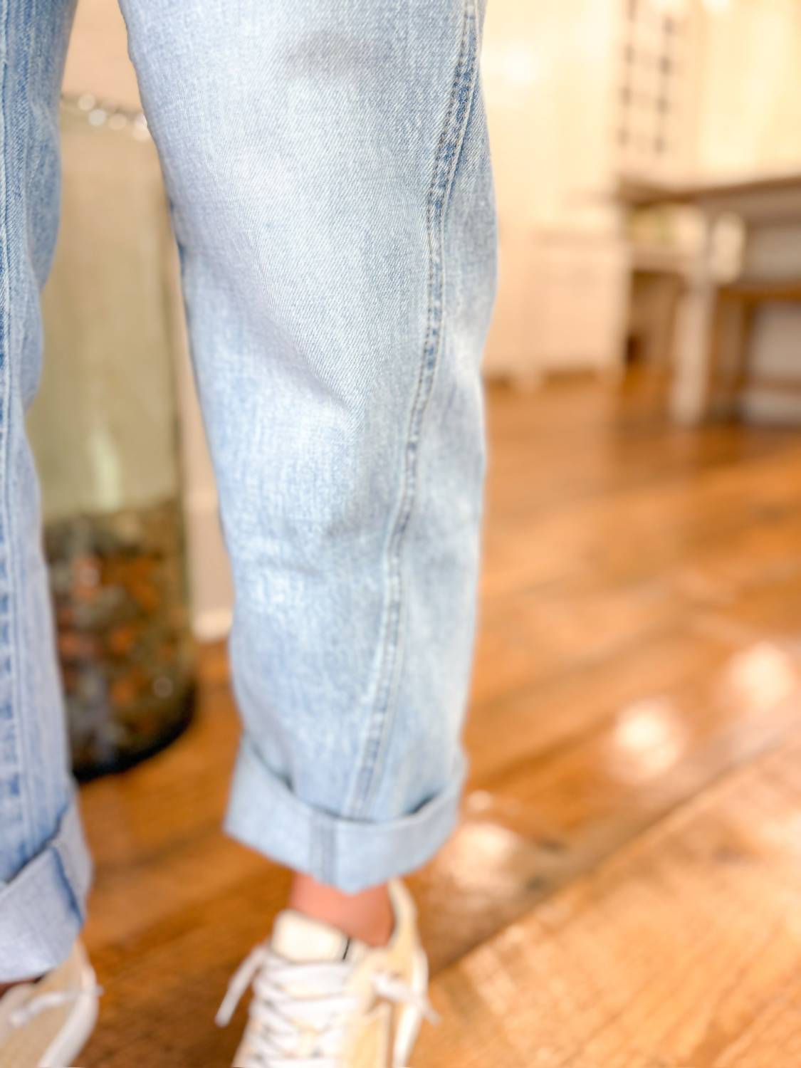 Pistola - Kacey Mid Rise Cuffed Boyfriend Jean