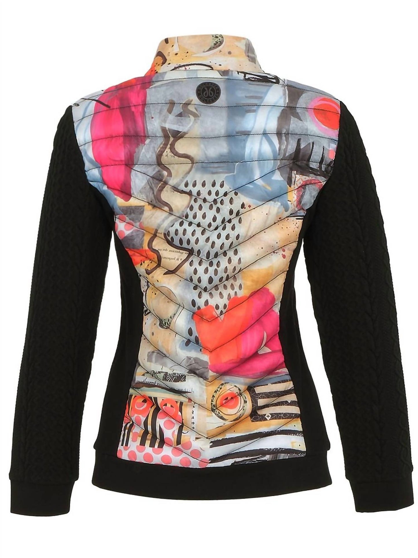 Dolcezza - Puffer Vest With Sweater Arms