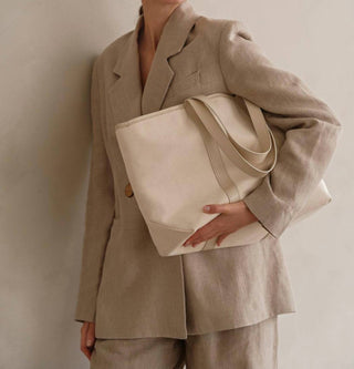 Dāl The Label - Women's Structured Tote Bag