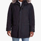 London Fog - Artic Parka With Removable Faux Fur Trim On Hood