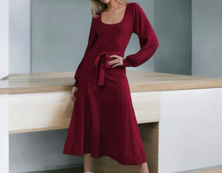 Flying Tomato - Luella Knit Midi Dress