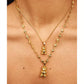 Crystal Haze - Habibi Chain Heart 18k Necklace