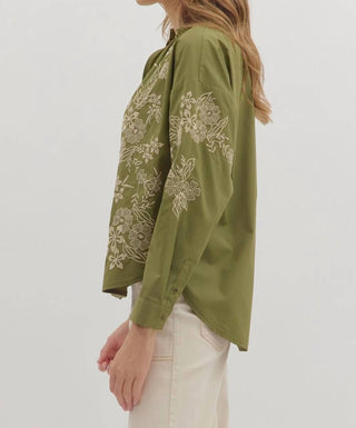 Entro - Women's Luna Embroidered Shirt