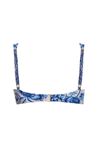 Agua Bendita - Balena Azure Bikini Top