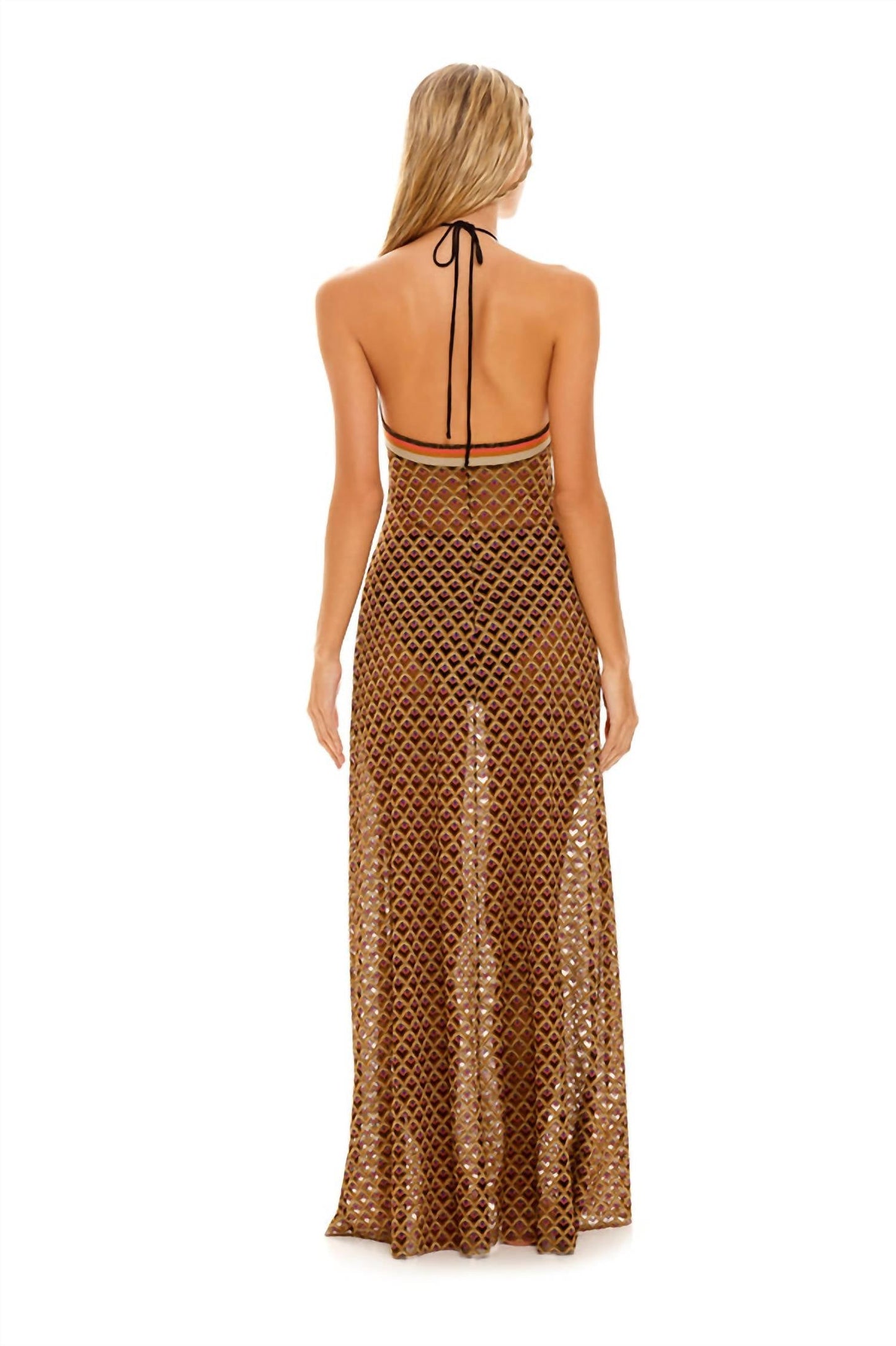 Agua Bendita - sari eames halter dress
