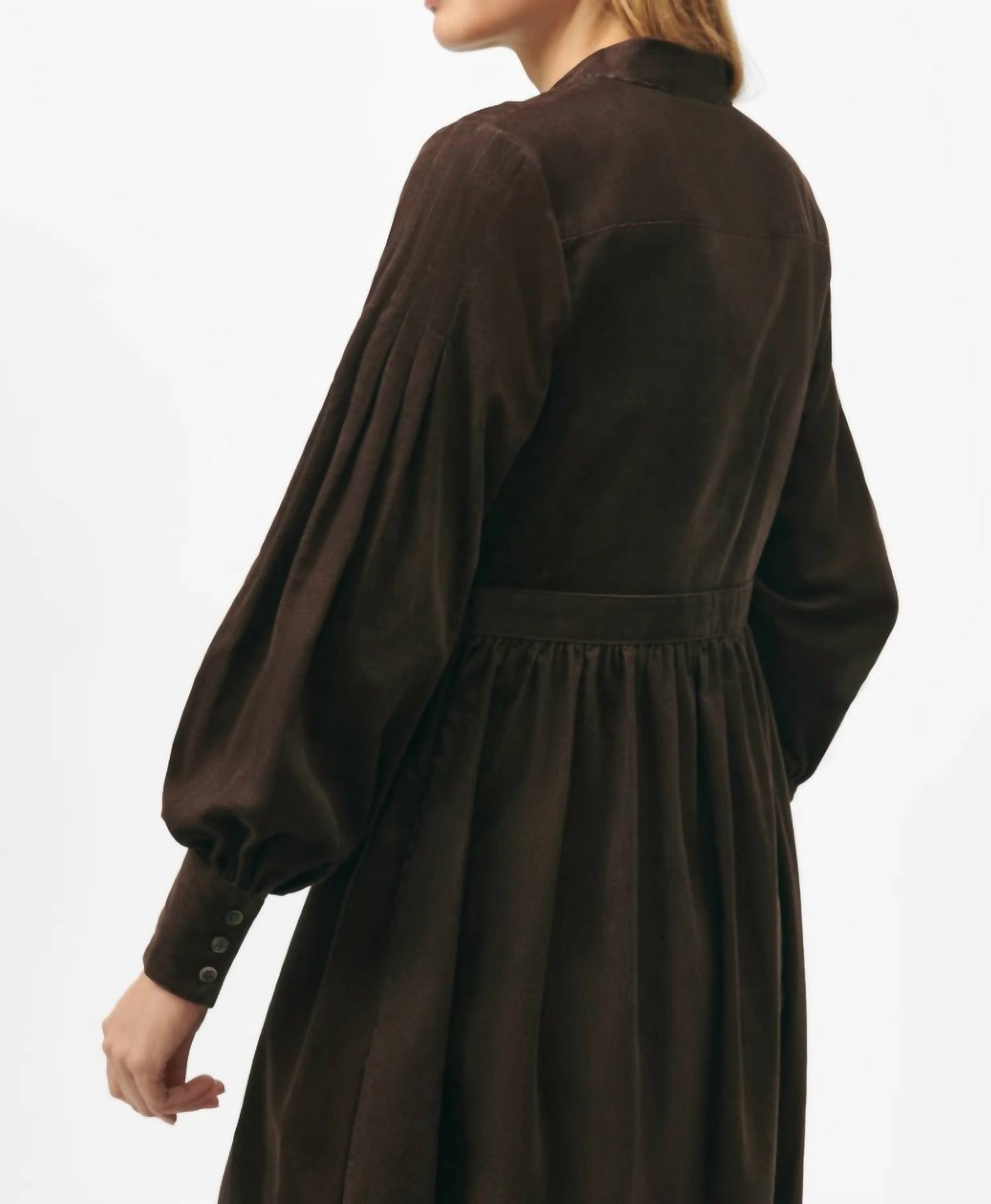 Brooks Brothers - Corduroy A-line Shirt Dress