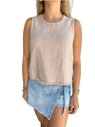 Bobi - Shell Sleeveless Tank Top