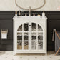 Vintage Farmhouse Bathroom Vanity with Ceramic Sink
