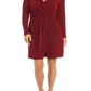 Karen Kane Twist Front Dress Red