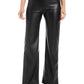 Karen Kane Wide Leg Faux Leather Pants Black