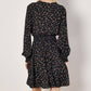 Apricot - Vintage Ditsy Smock Waist Dress