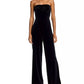 Steve Madden - Swanilda Velvet Wide Leg Jumpsuit