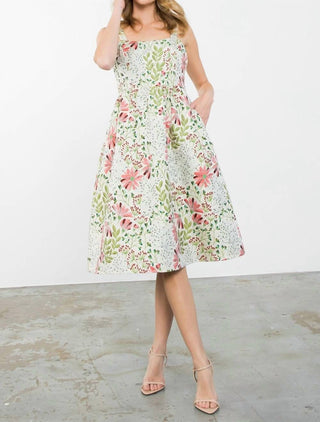 Thml - Mollie Floral Embroidered Dress