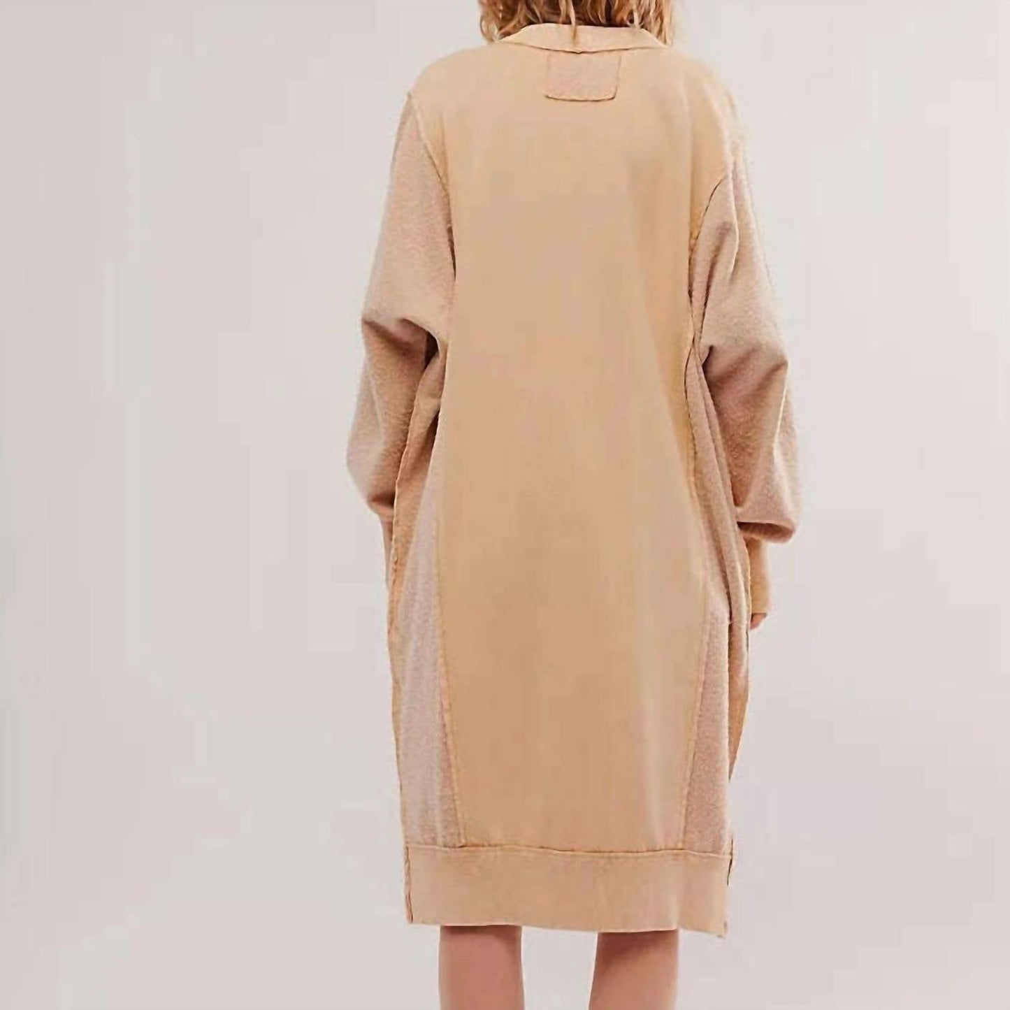 Free People - Knee-length Blue Cardigan