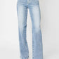 Judy Blue - High Waist Front Yoke Retro Wide Leg Jeans