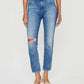Ag Jeans - Mari Crop Mid-rise Slim Straight Jean
