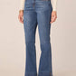 Democracy - High Rise Double Layer Hem Jeans
