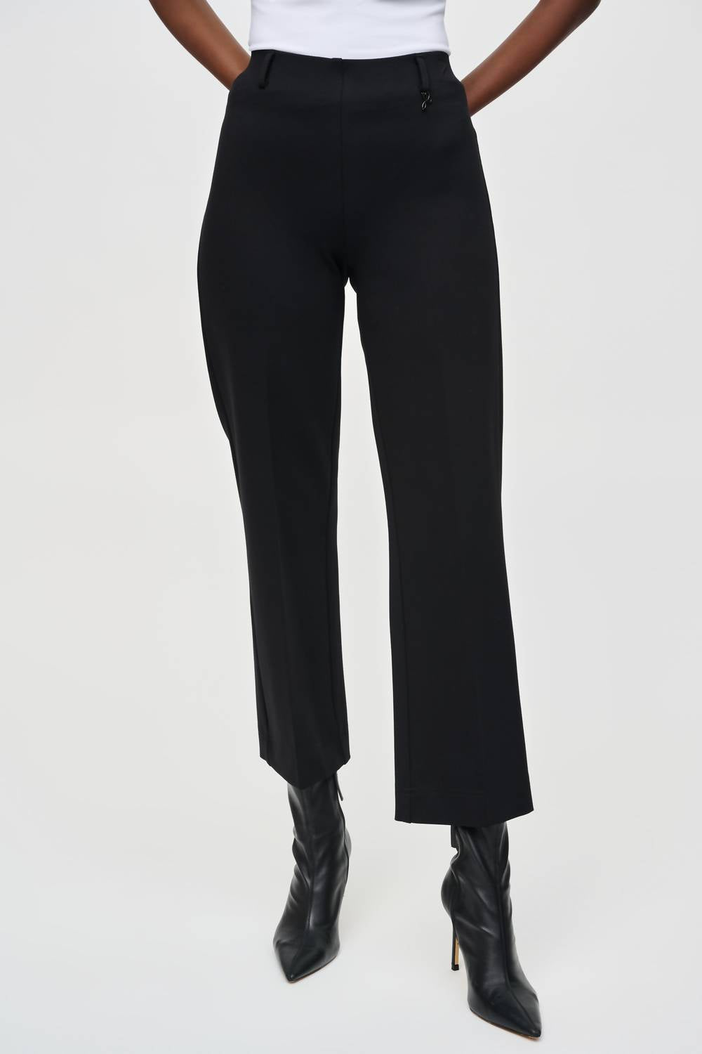 Joseph Ribkoff - Heavy Knit Straight Pull-on Pants