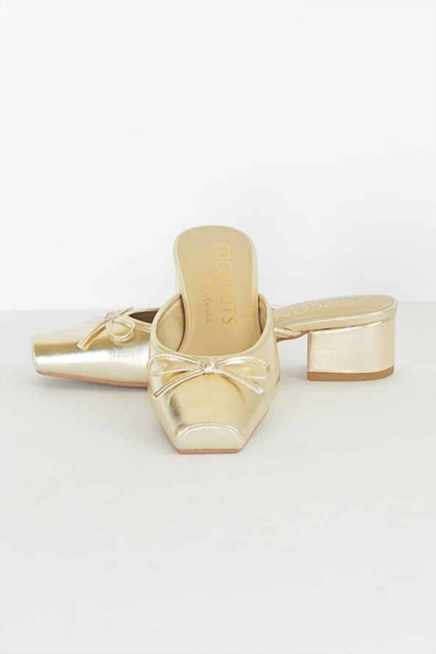 Coconuts By Matisse - Women's Geneva Metallic Bow Mules