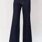Judy Blue - Geometric Waistband Wide Leg Jean