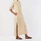 Ann Mashburn - Mandarin Talitha Stripe Poplin Shirtdress