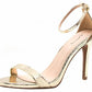 Qupid - Women's Grammy-01 High Heeled Stiletto Open Toe Sandals