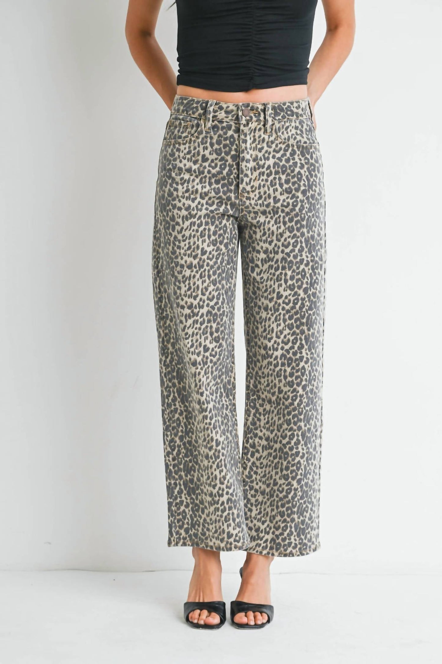 Jbd. - High Rise Leopard Jean