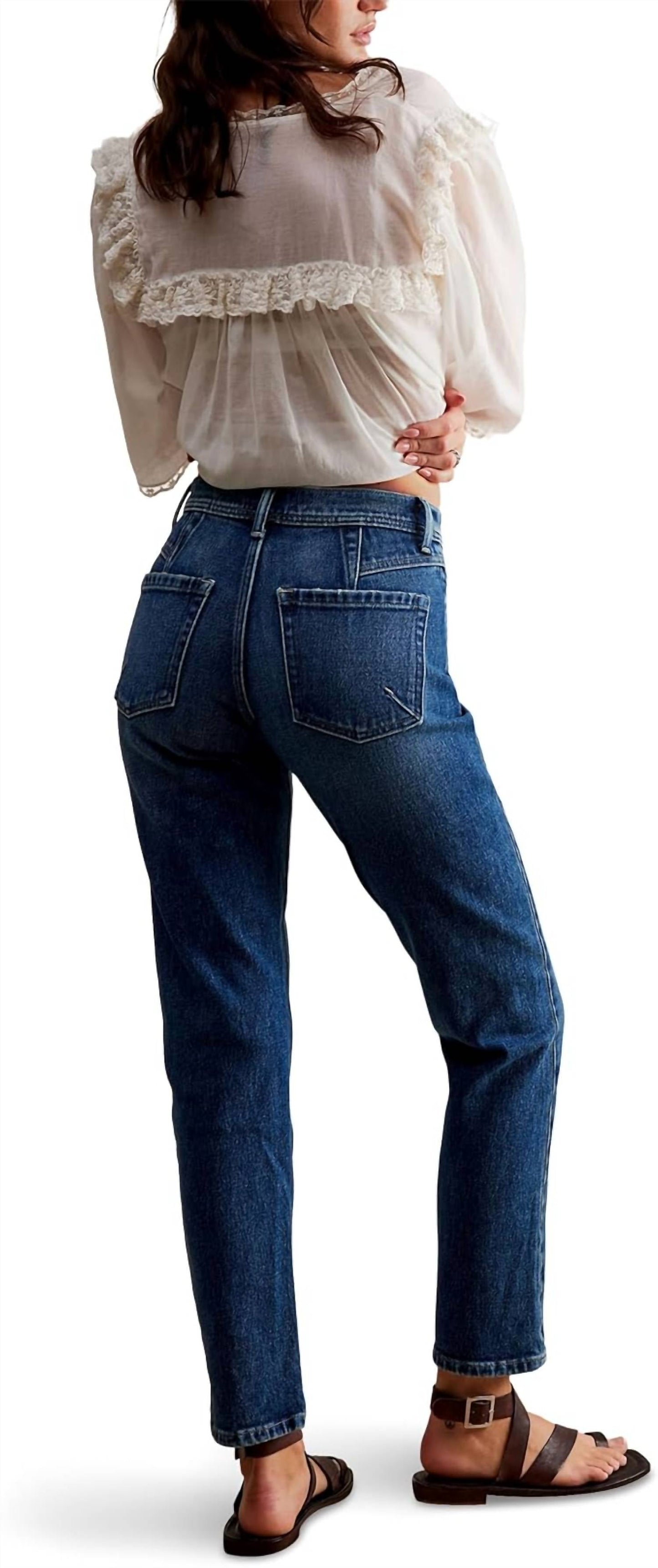 Free People - Leila High Rise Slim Jean