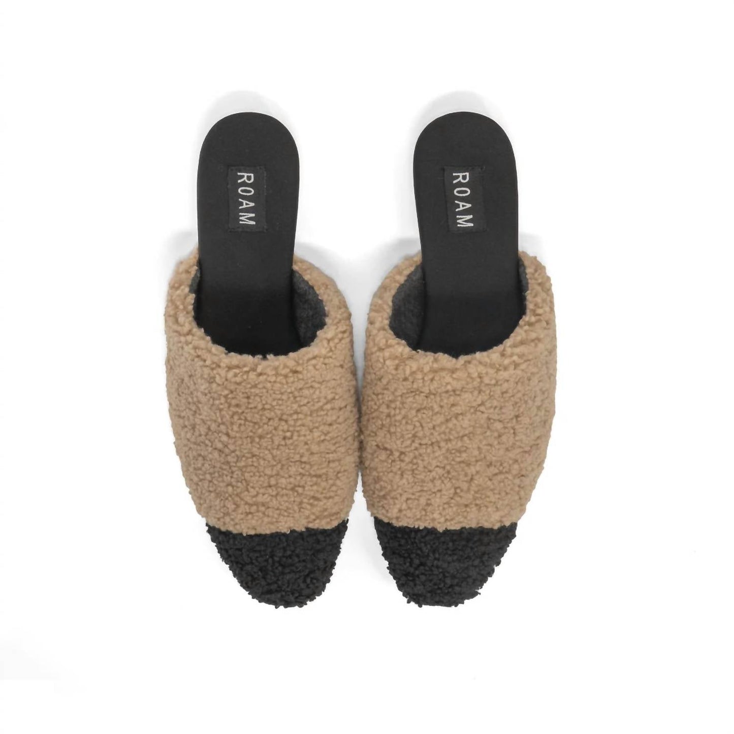 Roam - Women's Fuzzy Cap Mule With Faux Shearling
