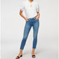 7 For All Mankind - Mid Rise Ankle Skinny Jeans