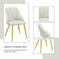 Gaines Synthetic Leather Side Chair (Set of 2) - White
