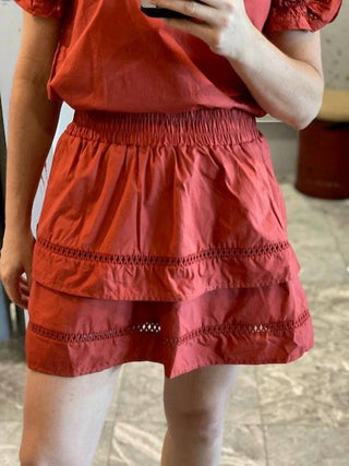 The Shirt - Eyelet Insert Skirt