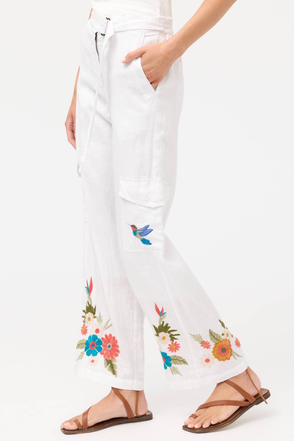 Johnny Was - FRANCIS RELAXED LINEN PANT