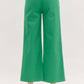 Entro - High Waisted Wide Leg Ankle Length Pants