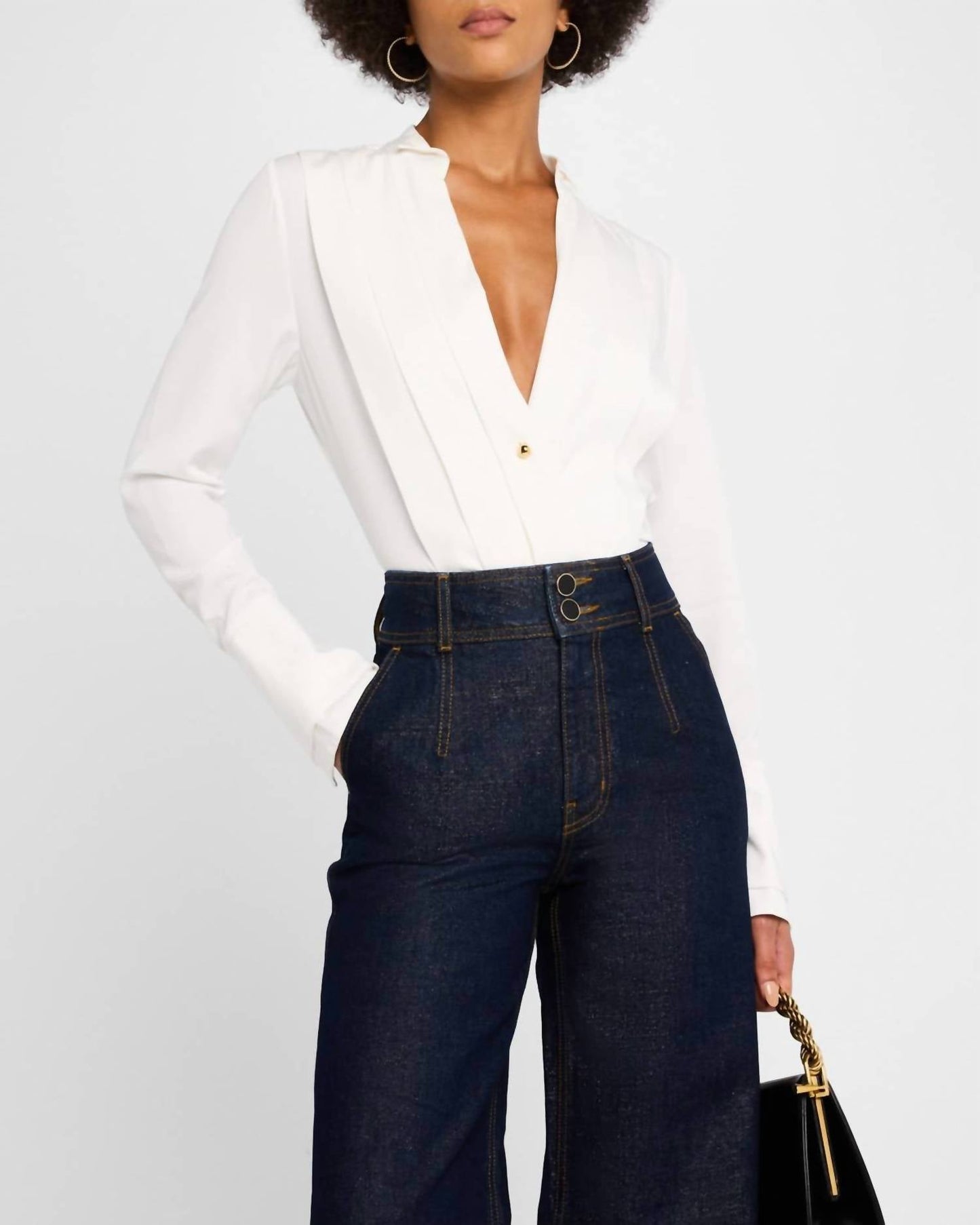 Derek Lam 10 Crosby - Women's Tiffany Pleat Front Shirt