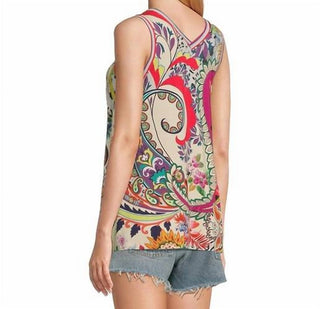 Johnny Was - JANIE FAVORITE FAVORITE V-NECK TANK