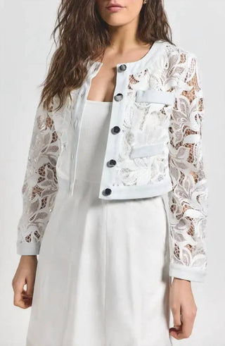 Derek Lam 10 Crosby - Ashley Lace Jacket