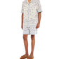 Alanui - Men's Cotton Piquet Bandana Bermuda Shorts