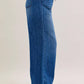 Judy Blue - Women's High Waist Featherweight Palazzo Fit Jeans