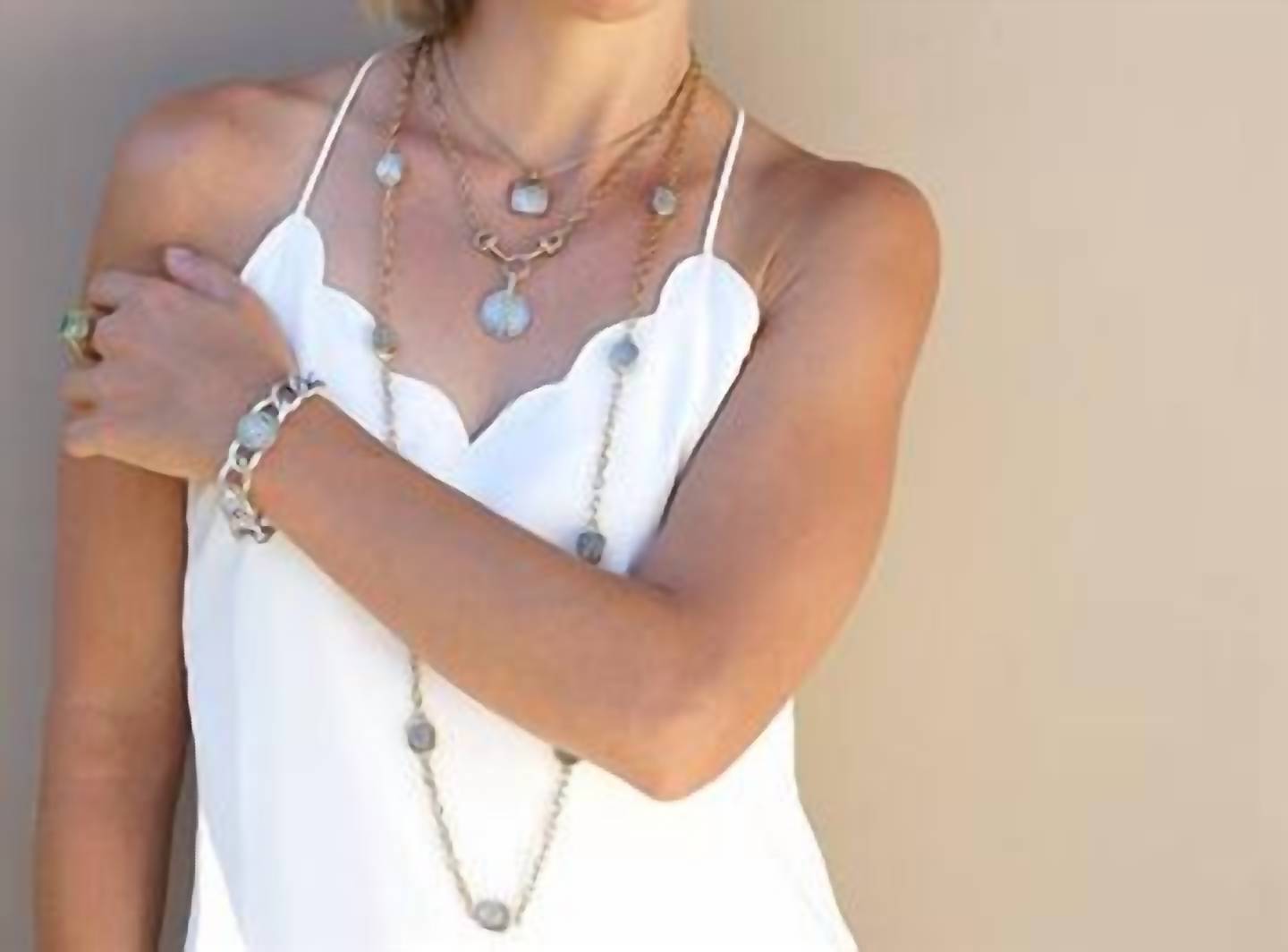 Tat2 Designs - Women's Pavia & Coin Necklace