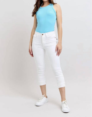 Judy Blue - Capri With Cuff Jeans