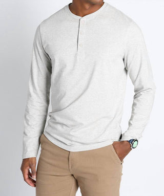 Jachs New York - Cotton Modal Blend Long Sleeve Henley