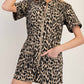 Eesome - Mineral Washed Leopard Romper