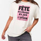 Clare V. - Original Tee With Fete De La Musique